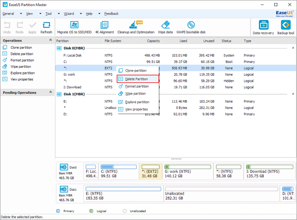 Open Source Partition Manager Windows Server 2008