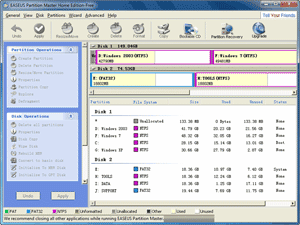 Magic partition software - EASEUS Partition Master Home Edition