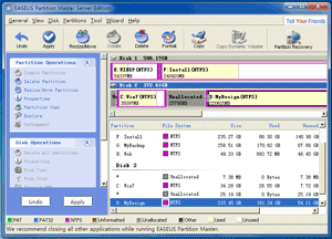 Partition Size