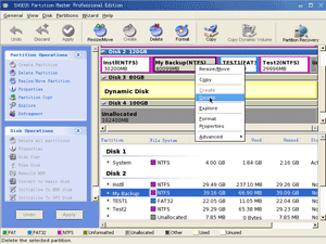 EASEUS Partition Master: Create bootable disks to delete partition