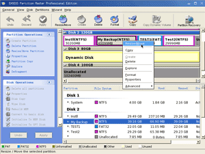EASEUS Partition Master: Create bootable disks to resize partition