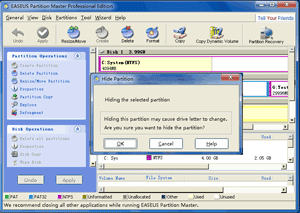 Complete Hide Partition
