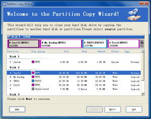 Partition Copy