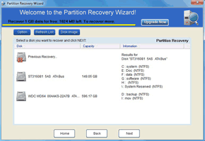 EASEUS Partition Master Professional partition recovery