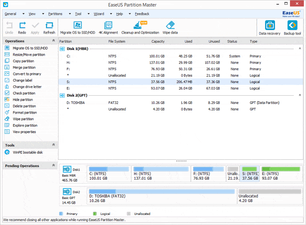 Open Source Partition Manager Windows Server 2008