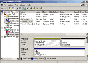  extend system volume successfully
