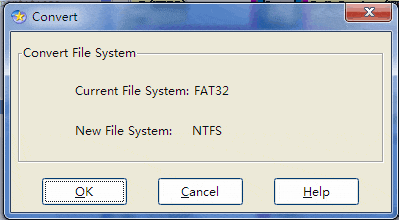 Convert File System
