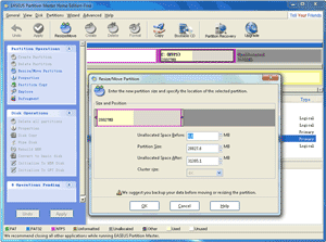 Resize vhd partition
