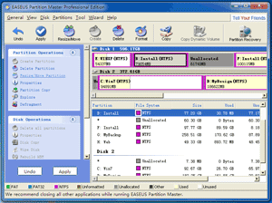 Preview after Extending the Boot Partition