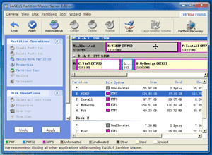 Shrink Windows Server 2003 partition