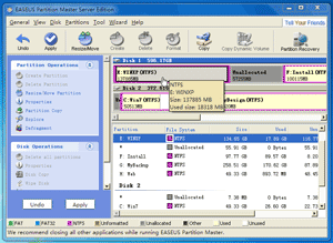 Shrink Windows Server 2003 partition