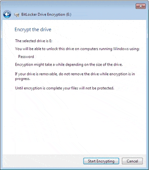 Stating Encrypting