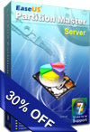 EaseUS Partition Master Server 30% off